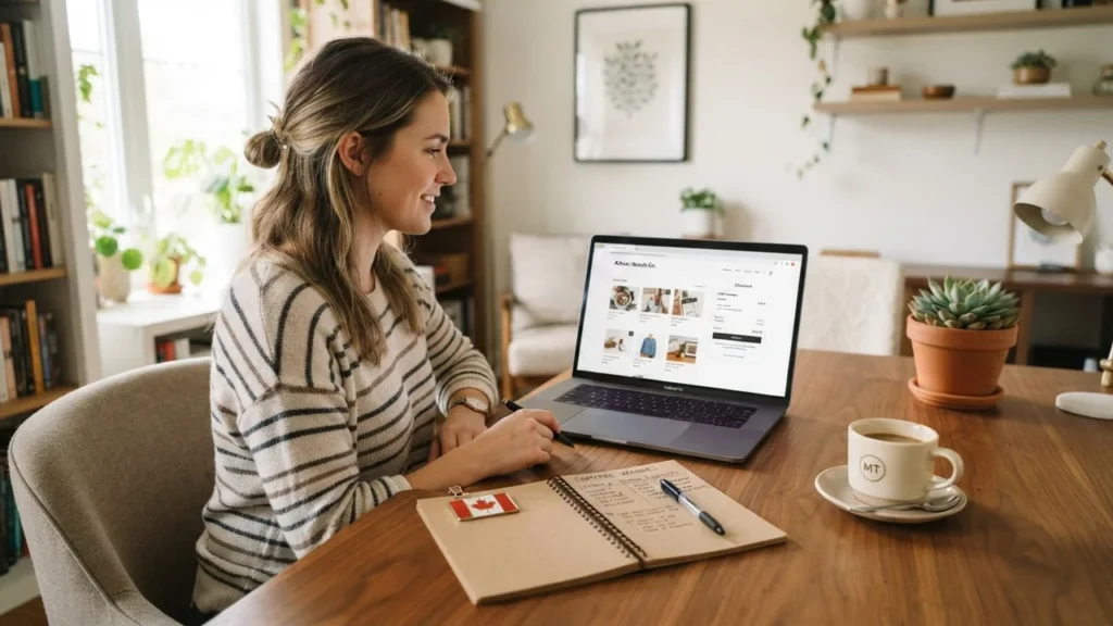 plataforma para una tienda virtual en Canadá