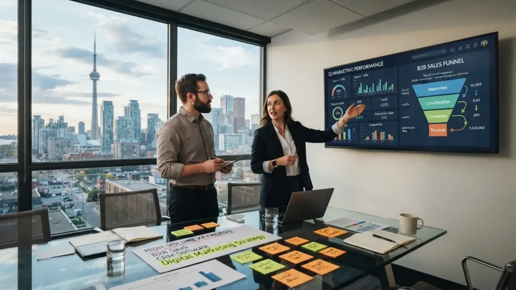 SEO B2B en Canadá